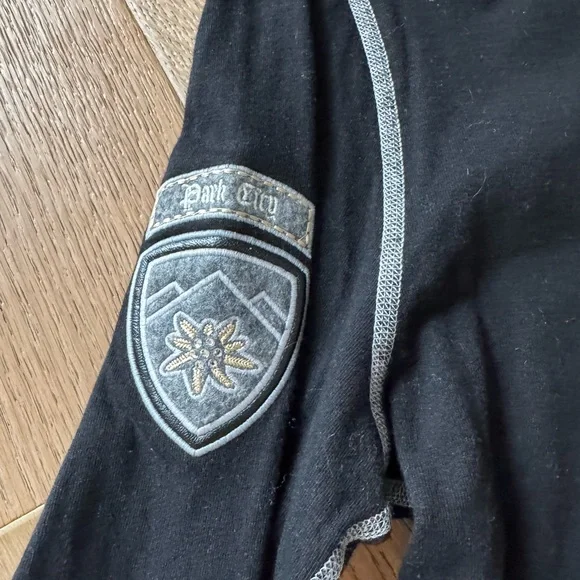 Alp N Rock Black Long Sleeve Tee with Embroidery - Picture 7 of 7